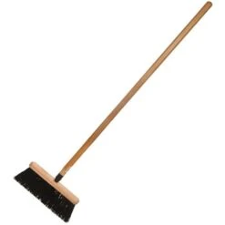 Harper Upright Broom With Synthetic Stiff Bristles