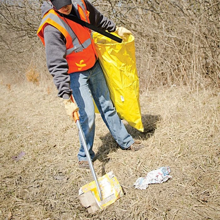Clean Up Bag 18in Diameter With Shoulder Strap - Image 2