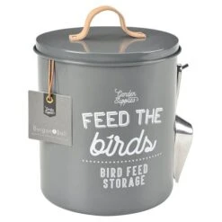 Burgon & Ball - Bird Food Tin Charcoal