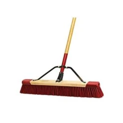 Harper Medium Stiff Bristle Broom Plastic Fibers 24in Wide