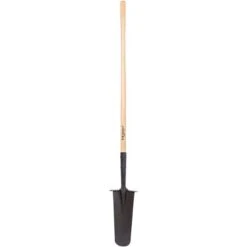 Leonard Drain Spade With 48-Inch Straight Wood Handle