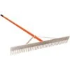 Leonard Aluminum Lawn Rake 36in Wide