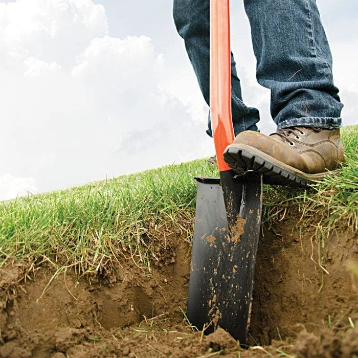 Leonard All Steel Nursery Spade With 15-Inch Blade And Straight Handle - Image 5