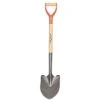 Leonard #0 Round Point Shovel With D-Grip Handle