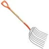 Leonard 10-Tine Ensilage Fork With Poly D-Grip