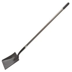Leonard Contractor-Grade Shovel, Square Point With Fiberglass Handle