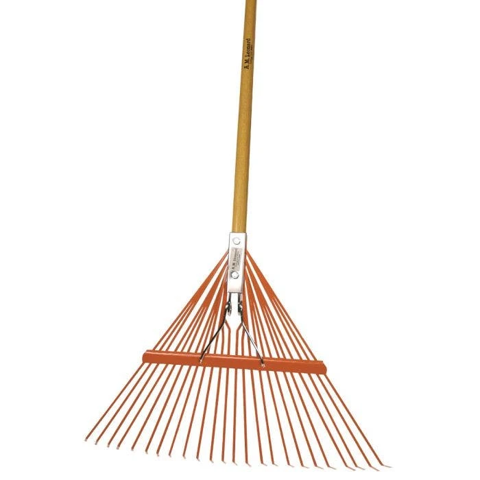 Steel 24 Tine Spring Rake By A.M. Leonard, Lifetime Warranty - Image 2