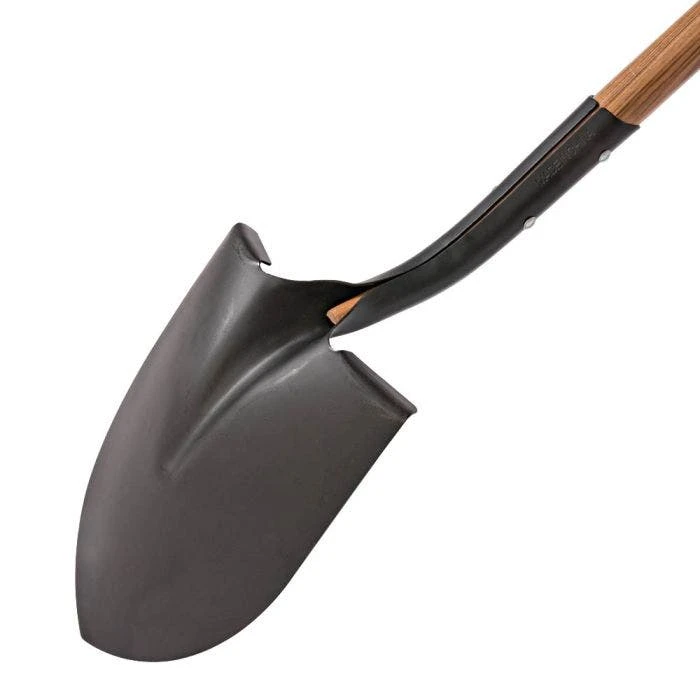 Leonard Contractor-Grade Shovel, Round Point With Ash Handle - Image 2