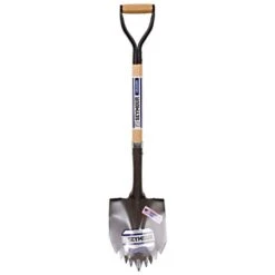 Seymour Sawtoothed Shovel With D Grip Handle